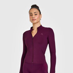 RARE Oner Active Unified Move Jacket in Ripe Fig Size Medium